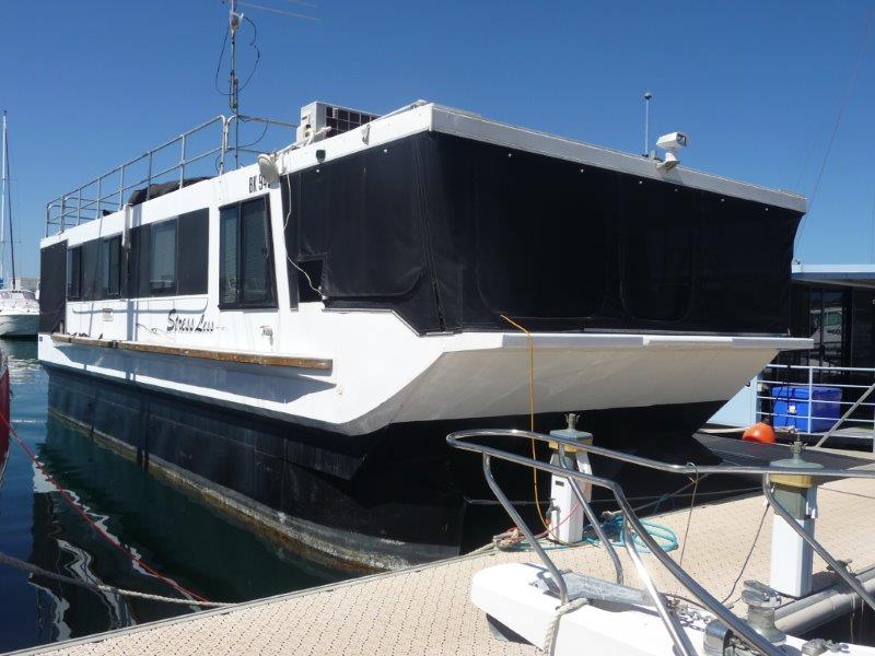 REF 002 Stress Less Aluminium house boat for sale