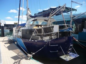 REF 010 11.2m Steel Pugh design yacht for sale Western Australia