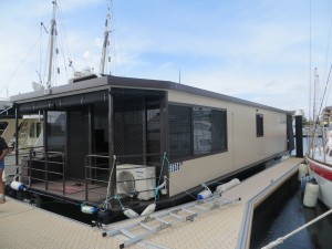 REF 015 (2) Bozcraft Aluminium Houseboat for sale South West Boat Sales